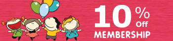 10% off Free Membership